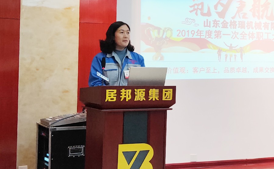 財務總監對2018年91香蕉APP在线下载公司賬目情況做詳細匯報發言