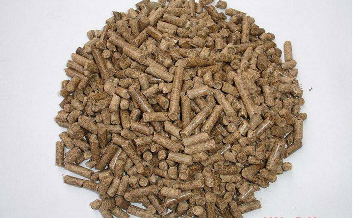 秸稈香蕉视频毛片加工而成的顆粒