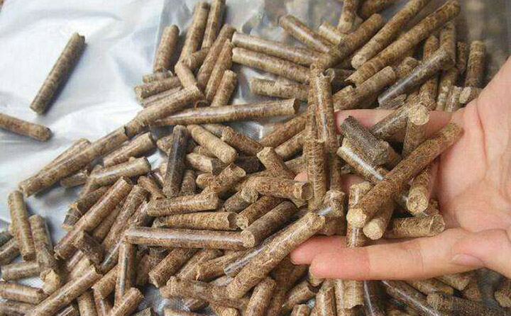 木屑香蕉视频毛片加工的水葫蘆生物質顆粒