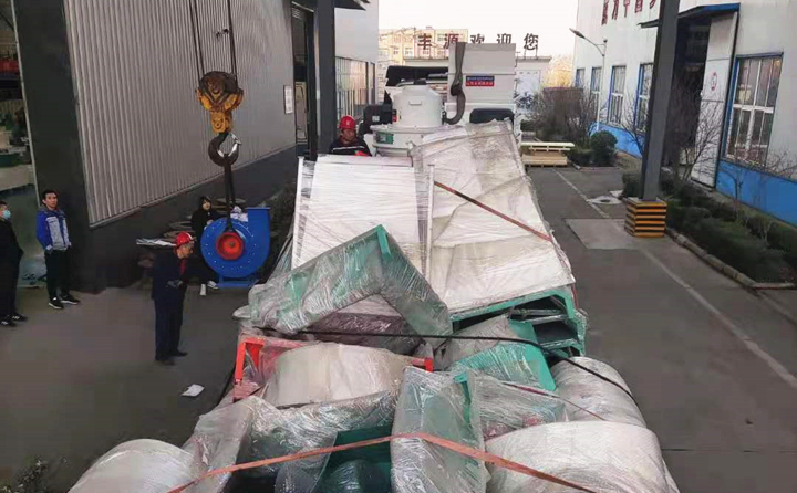 香蕉视频毛片生產線裝車完成