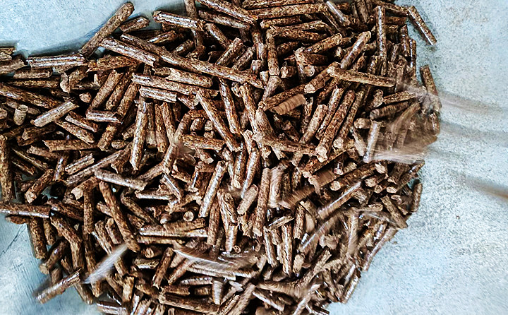 生物質香蕉视频毛片加工的顆粒燃料