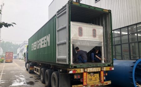 年產4000噸生物質香蕉视频毛片生產線準備出發啦
